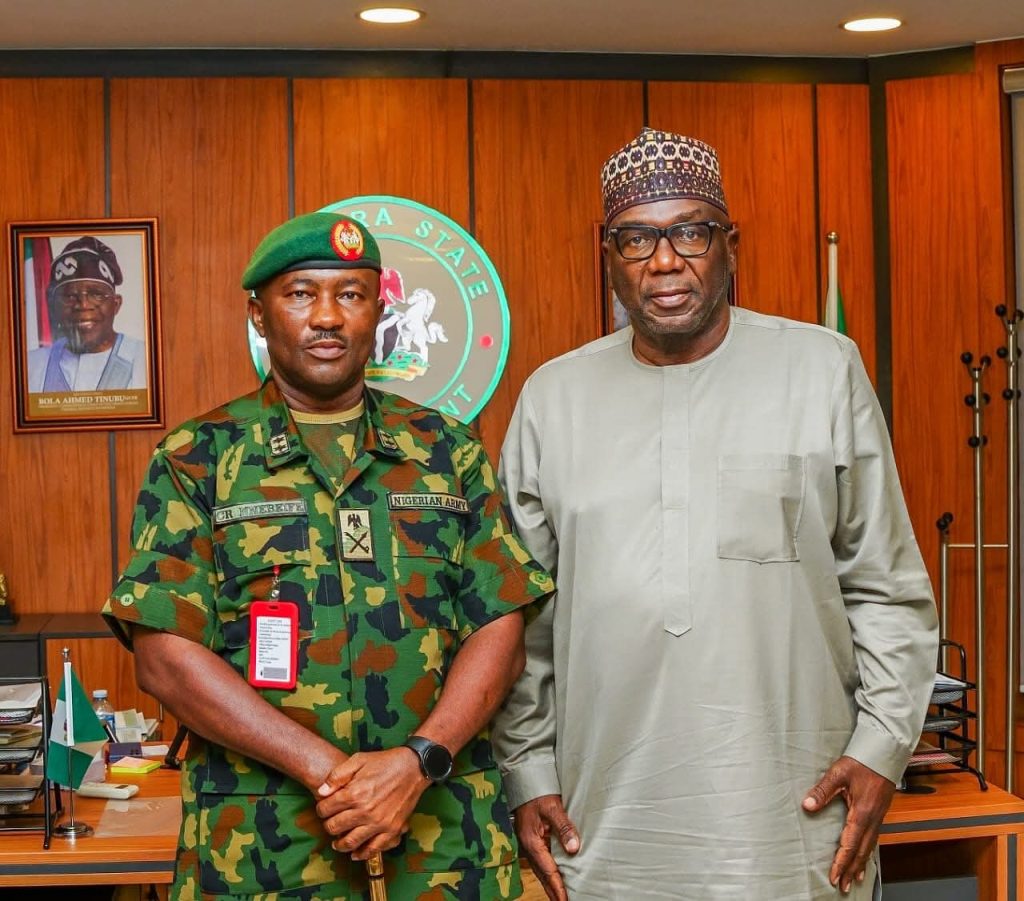 Army deploys full brigade to Kwara forests to rout kidnappers AbdulRahman AbdulRazaq with Nigerian Army