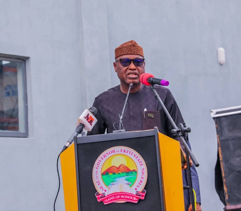 Governor Biodun Oyebanji of Ekiti State