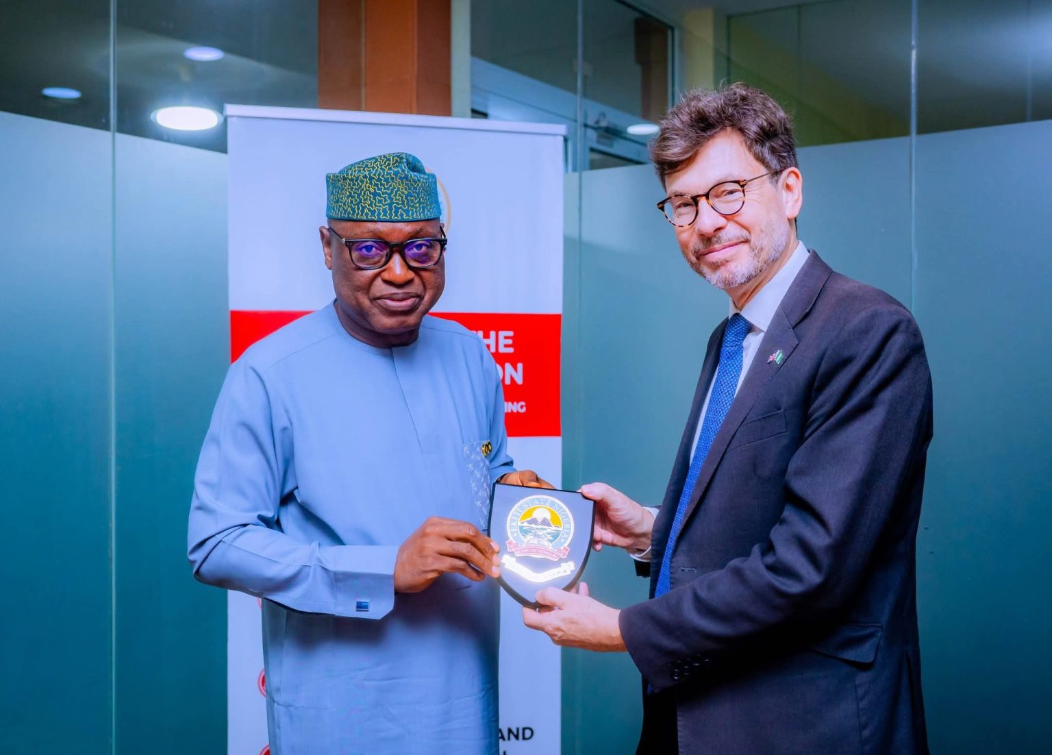 Oyebanji vows investor-friendly climate, seeks UK partnership Biodun Oyebanji and Jonny Baxter