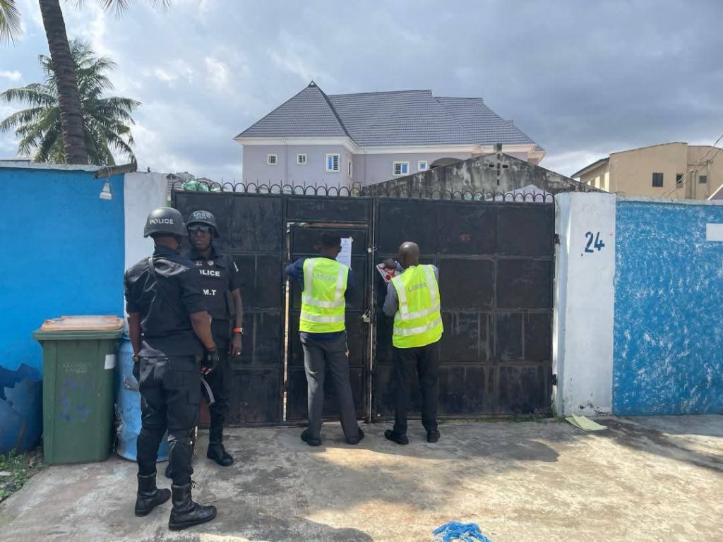LASEPA seals church in Ifako-Ijaye over persistent noise pollution LASEPA seals church in Ifako-Ijaye over persistent noise pollution