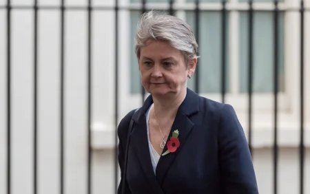 Foreign Secretary Yvette Cooper