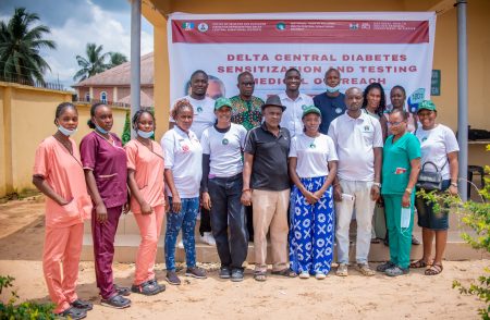 Ethiope West residents get health boost from Senator Dafinone’s diabetes outreach The Delta Central Diabetes Sensitization and Testing Outreach extended its free medical services to residents of Ethiope West Local Government Area of