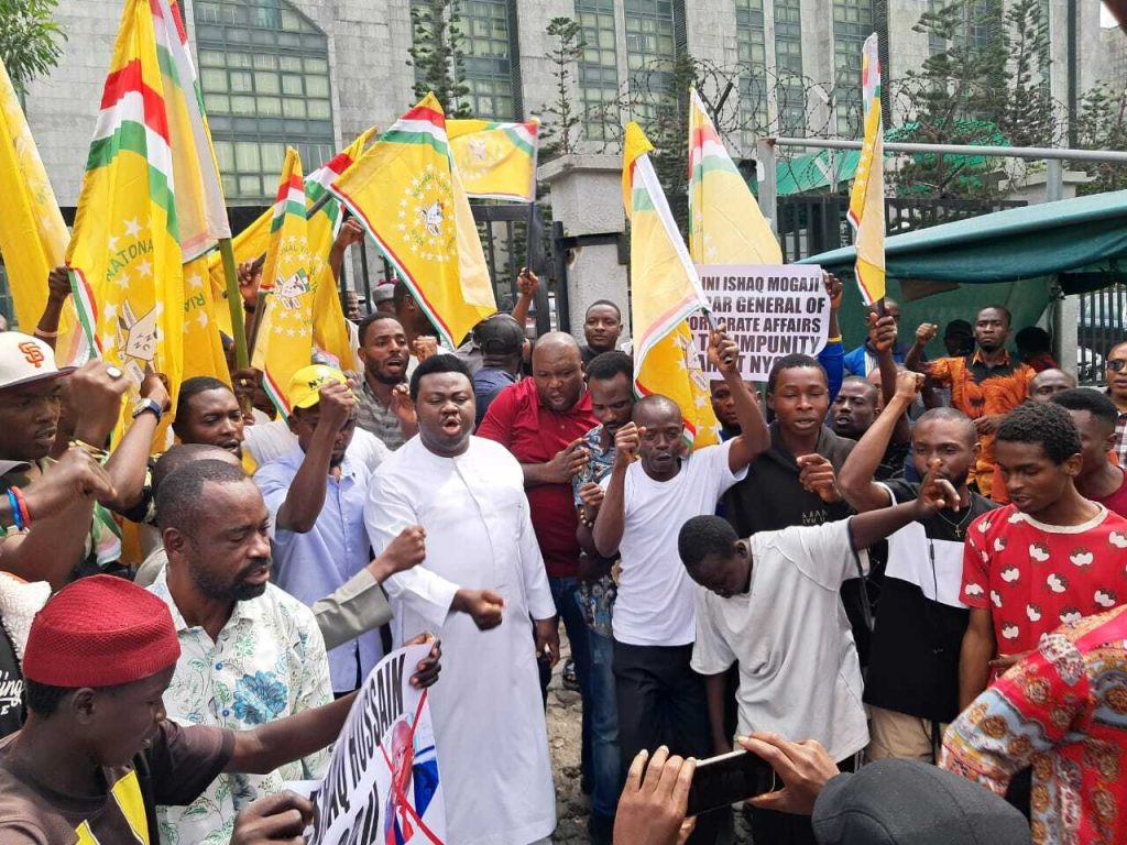 BREAKING: NYCN launches 30-day Nationwide protest over deregistration by CAC Nigerian youths protest at CAC over NYCN deregistration, demand reinstatement and respect for court orders.