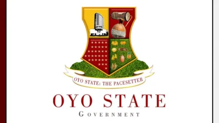 Oyo State officials at a conference discussing retirement age policy for civil servants.