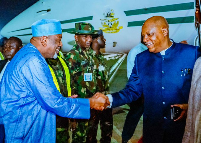 Shettima returns from COP30 Vice President Kashim Shettima returns from COP30