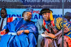 Shettima says Tinubu administration increases education budget to ₦3.5trn Vice President Kashim Shettima and Babagana Zulum