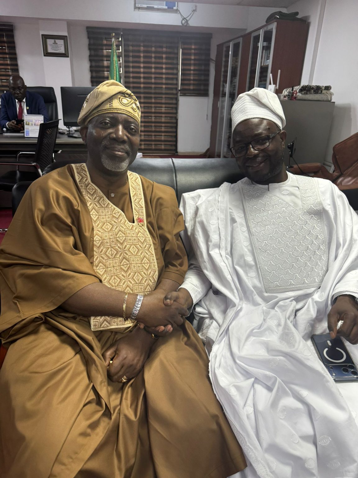 Hon Tunde Doherty & Minister Bernard Doro