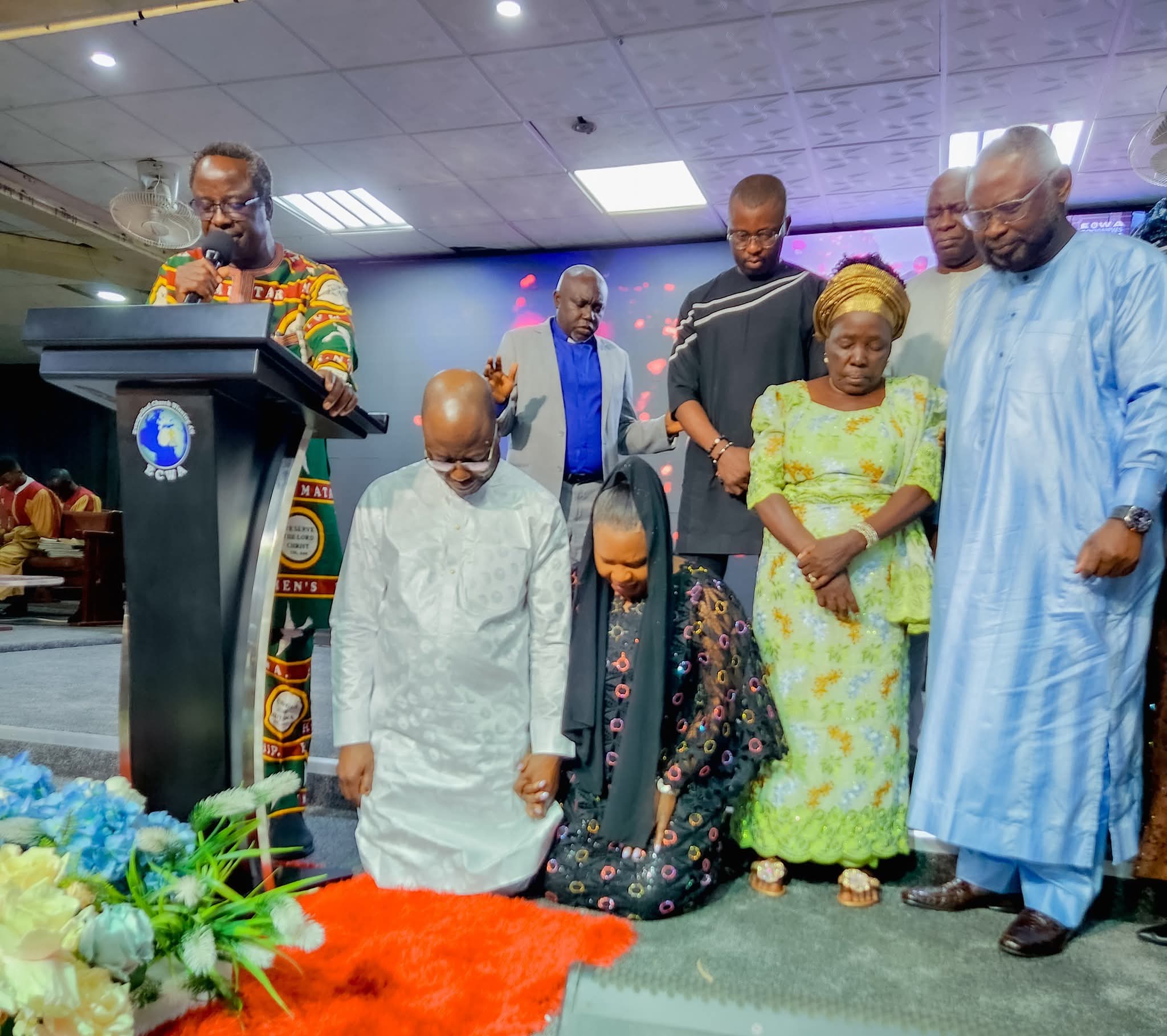 Bernard Doro and his wife, Naomi 