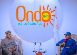 Minister Ekperikpe Ekpo and Lucky Aiyedatiwa