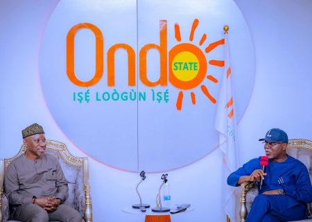 Minister Ekperikpe Ekpo and Lucky Aiyedatiwa