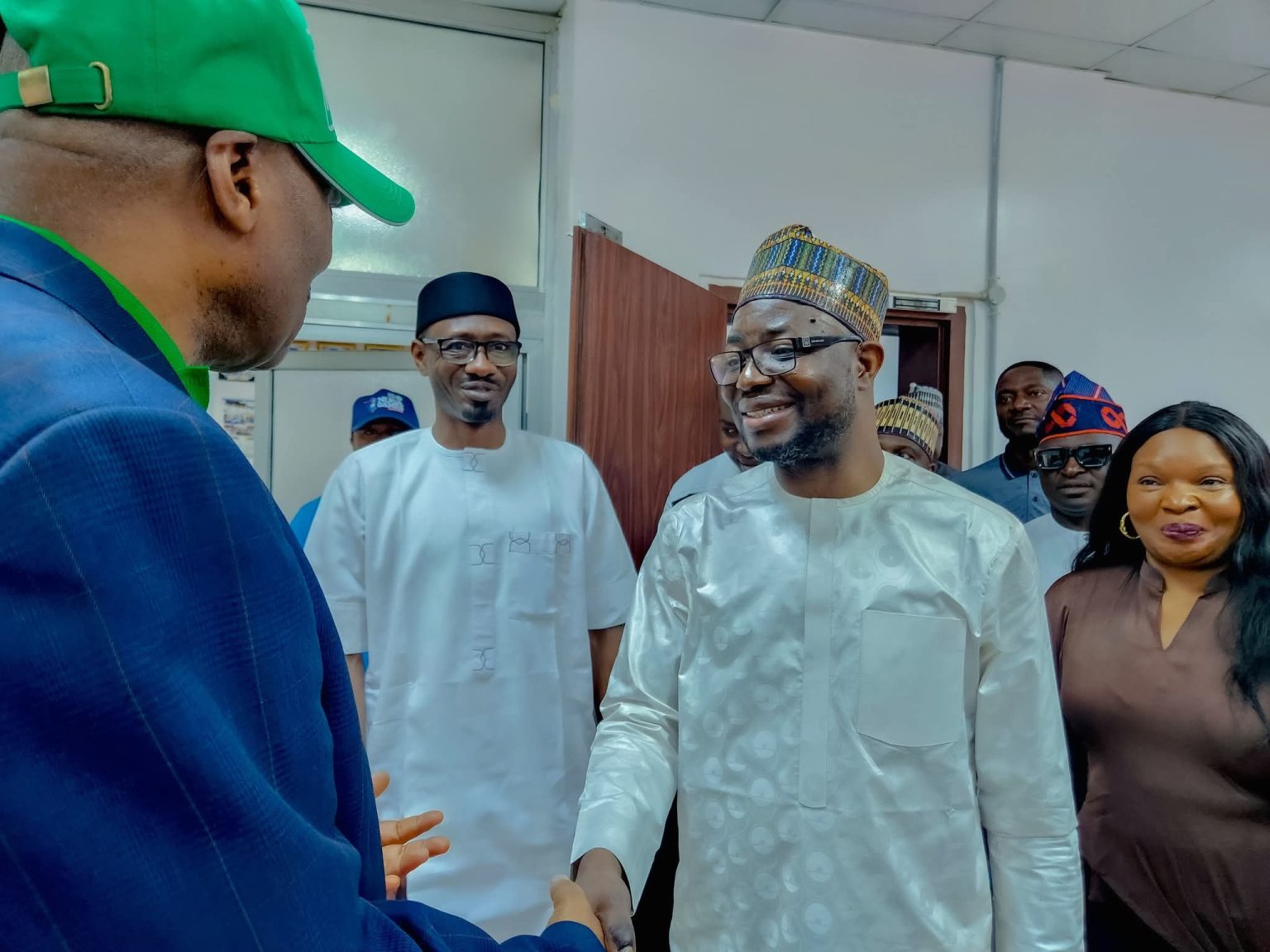 Bernard Doro pledges support for talent development at 27th NUGA Games in Jos Bernard Doro and Professor Tanko Ishaya