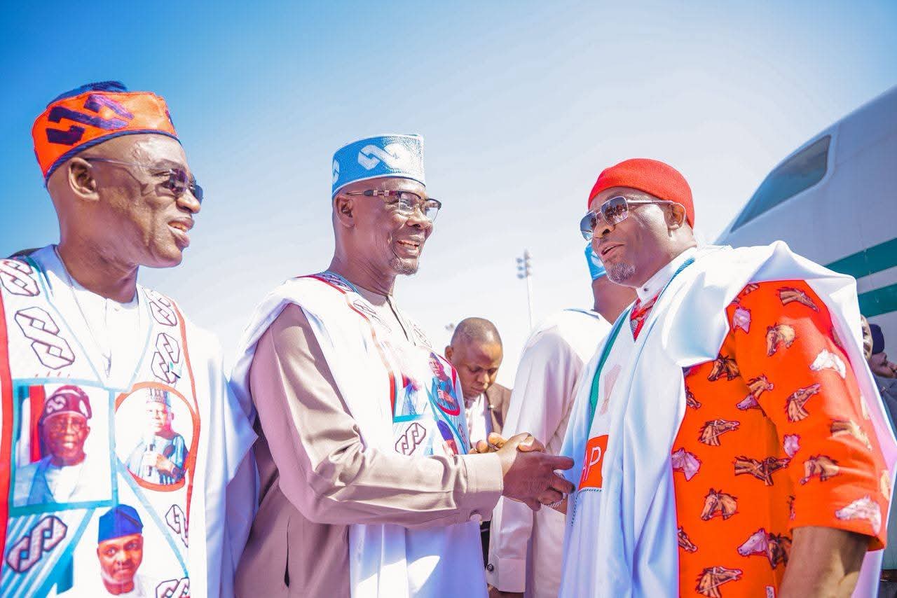 APC governors and Senators arrived in Jos