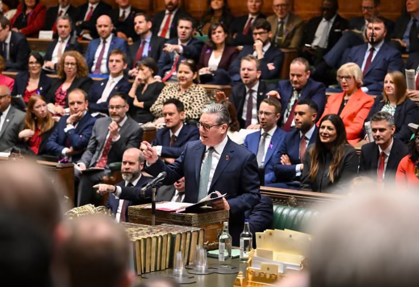 Police arrest two over hidden phone inside House of Common PMQs