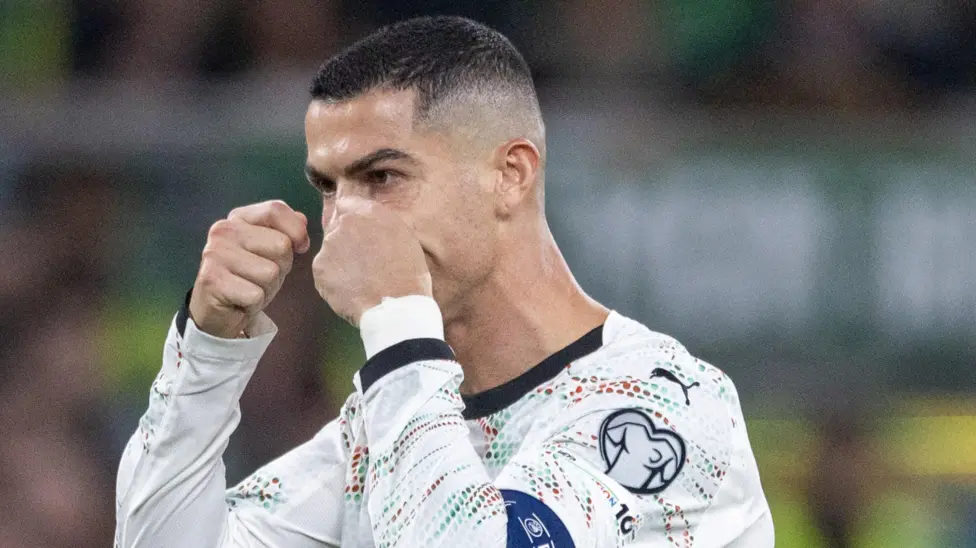 Ronaldo red sparks row after Ireland defeat Cristiano Ronaldo was sent off in Portugal’s 2-0 loss to Ireland after an elbow on Dara O’Shea, sparking a managers’ row and risking a World Cup ban.
