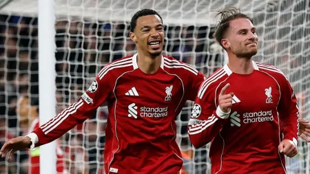 Mac Allister’s header earns Liverpool a 1-0 win over Real Madrid at Anfield as Bradley shines and Alexander-Arnold endures hostile return with his new club.