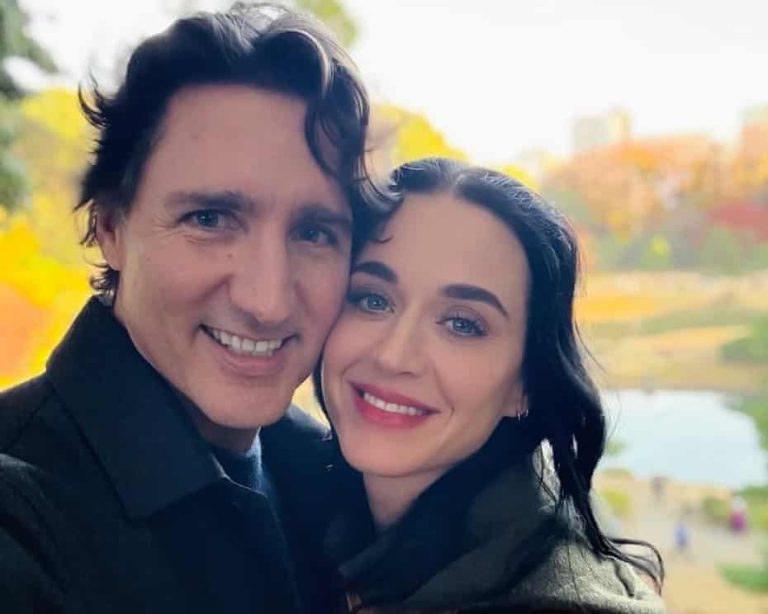 Katy Perry and Justin Trudeau