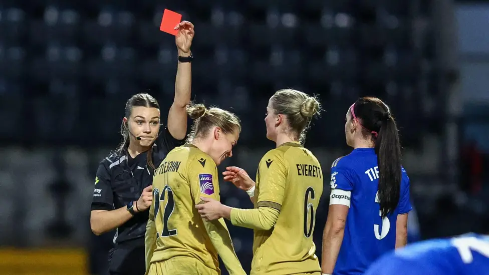Crystal Palace’s Ruesha Littlejohn banned five games for violent conduct after grabbing Leicester’s Hannah Cain by the neck and throwing her to the ground.