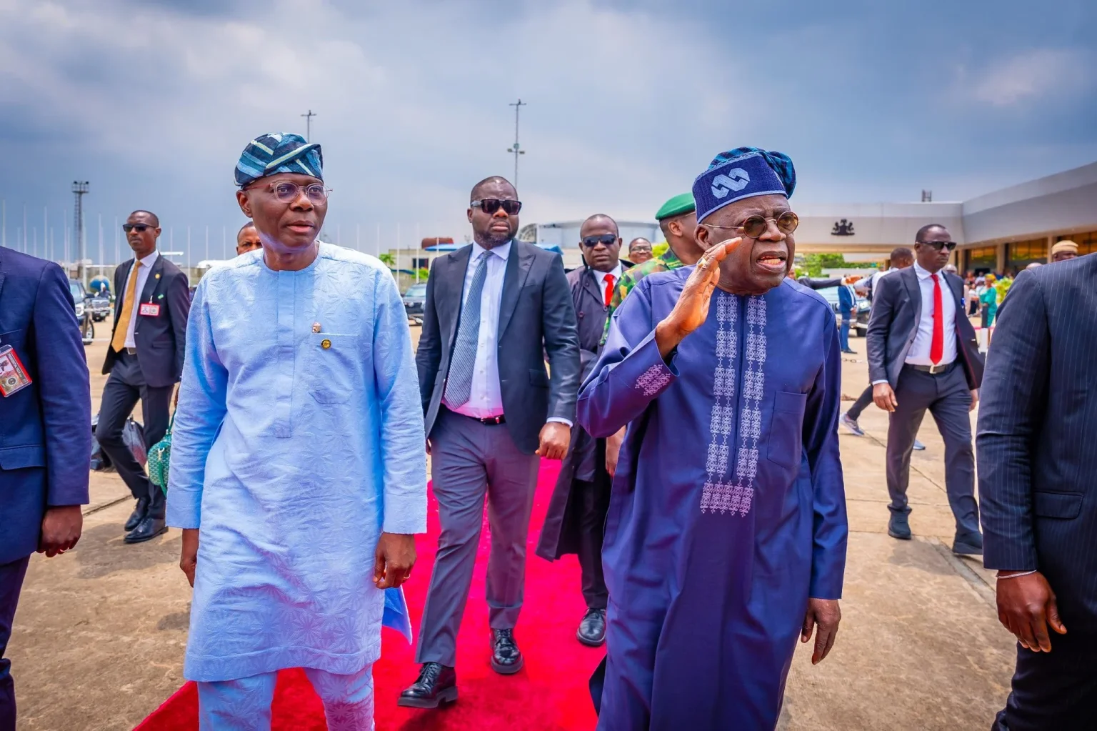 Tinubu arrives Lagos for end-of-year holidays after visits to Borno, Bauchi President Bola Tinubu arrives in Lagos after official visits to Borno and Bauchi states.
