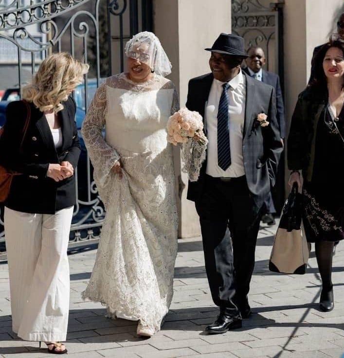SGF George Akume marries ex-Ooni’s wife, Queen Zaynab Akume and wife Zaynab