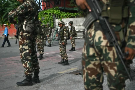 Nigerian Air Force C-130 aircraft on the tarmac during an international ferry mission.