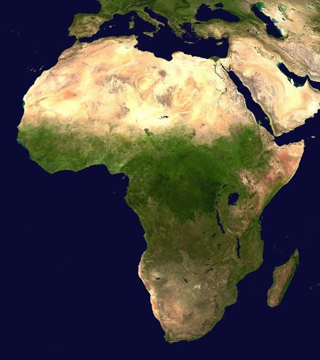 The Map of Africa