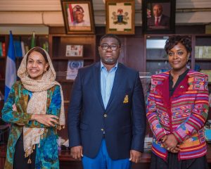 Benibo Anabraba, Rivers State SSG represented Fubara while receiving UNICEF executives