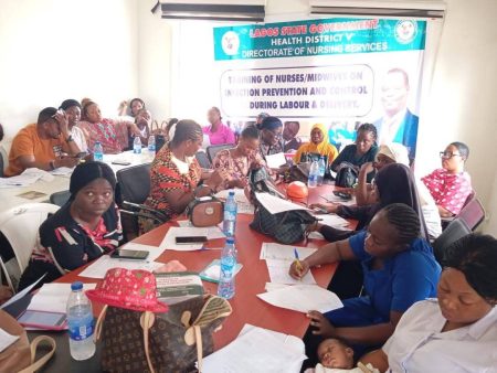 The Lagos State Government has intensified its safe motherhood strategy by training nurses and midwives on Infection Prevention