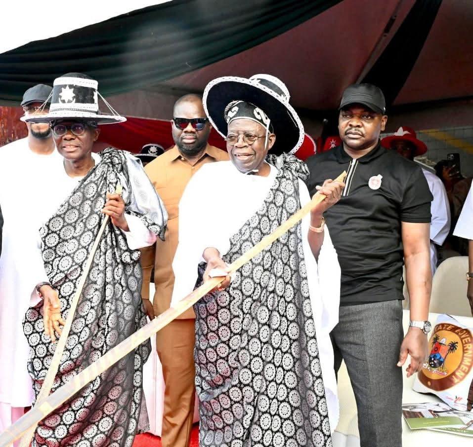 Tinubu joins grand finale of historic 2025 Eyo Festival in Lagos President Bola Tinubu and Babajide Sanwo-Olu