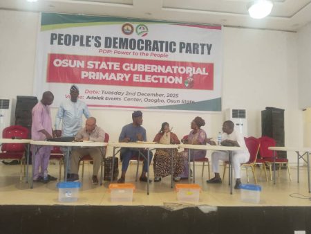PDP holds governorship primary election in Osun State