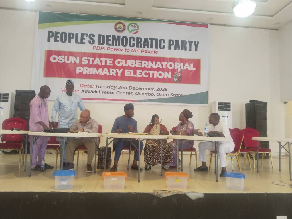 PDP holds governorship primary election in Osun State