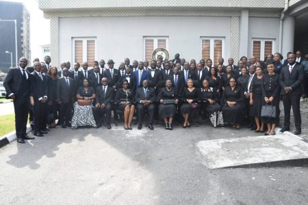 Lagos Chief Judge swears in 126 new notaries public, charges them on ethical standards