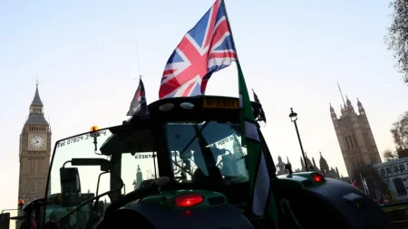 UK farm protest