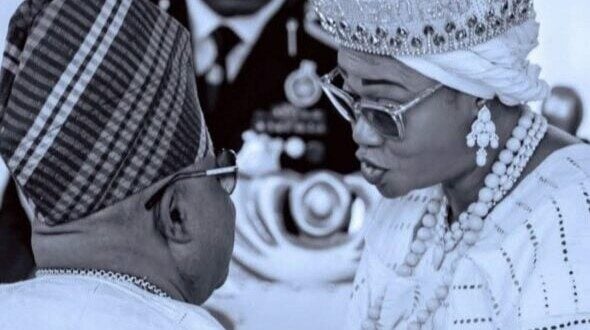First lady Oluremi Tinubu dismisses backlash over interaction with Osun gov First Lady Oluremi Tinubu addresses public criticism after a viral video of her brief interaction with Osun State Governor Ademola Adeleke at a ceremonial event.