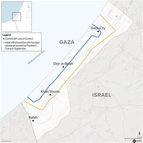 New Gaza border emerges under Trump plan