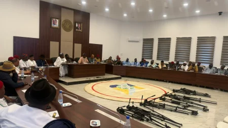 PDP BoT members meet in Abuja to pledge support for party reforms.