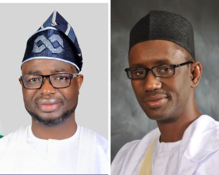 Nuhu Ribadu and Bernard Doro