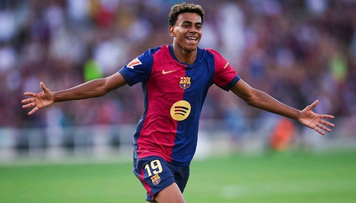 Yamal breaks Mbappé’s Champions League record Lamine Yamal