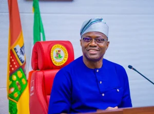 Makinde dismisses defection rumours, reaffirms commitment to PDP, national unity Oyo State Governor Seyi Makinde speaking at a book launch event in Abuja.