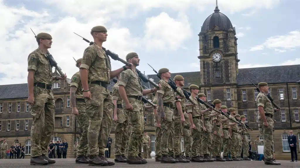UK military army