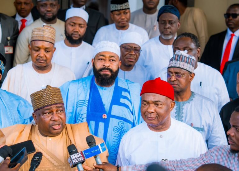 Hope Uzodimma with other governors