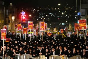 Conscription protests in Jerusalem turn fatal