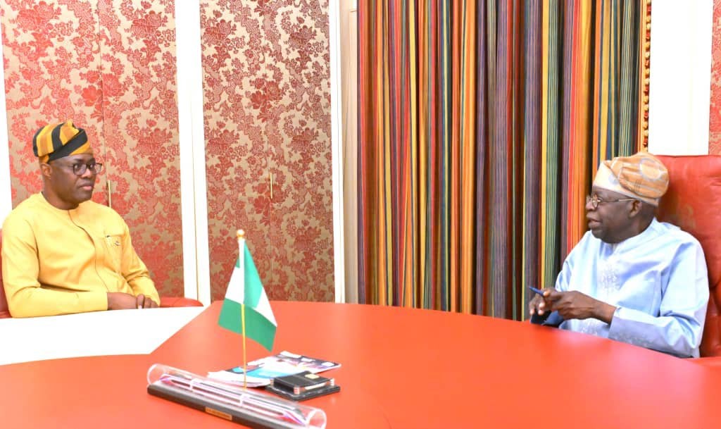 Makinde Meets Tinubu Behind Closed Doors at Aso Rock