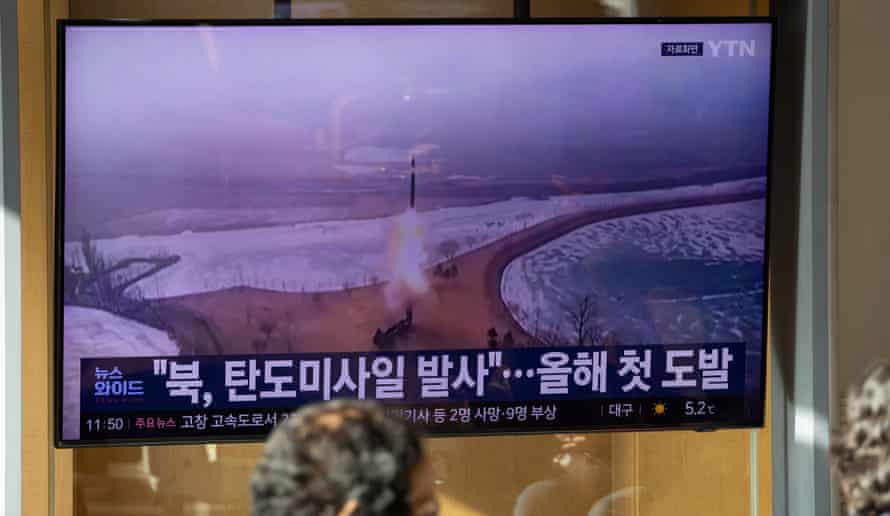 North Korea fires ballistic missiles ahead of South Korea–China talks