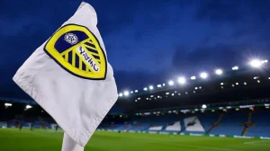 Leeds United say they are devastated after a supporter died following a medical emergency before Sunday’s Premier League game against Manchester United at Elland Road.