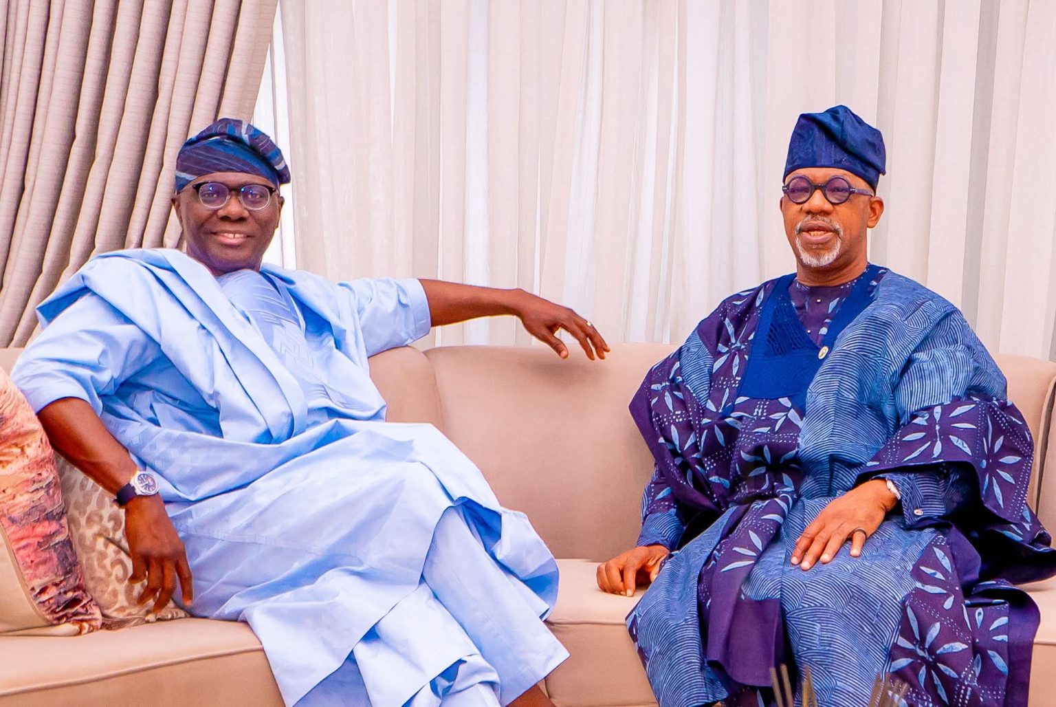 Sanwo-Olu, Abiodun dismiss rift rumours as ‘fake news’ Governor Babajide Sanwo-Olu and Dapo Abiodun