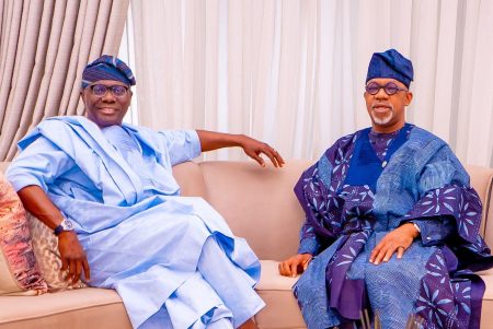 Governor Babajide Sanwo-Olu and Dapo Abiodun