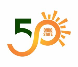 The logo for Ondo State @50 unveiled by Governor Lucky Aiyedatiwa