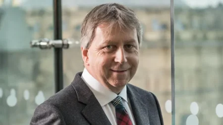 principal of the University of Edinburgh, Prof Sir Peter Mathieson,