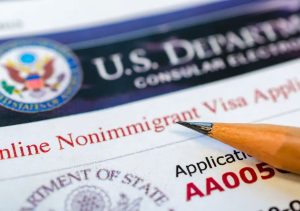 US non immigrant visa application
