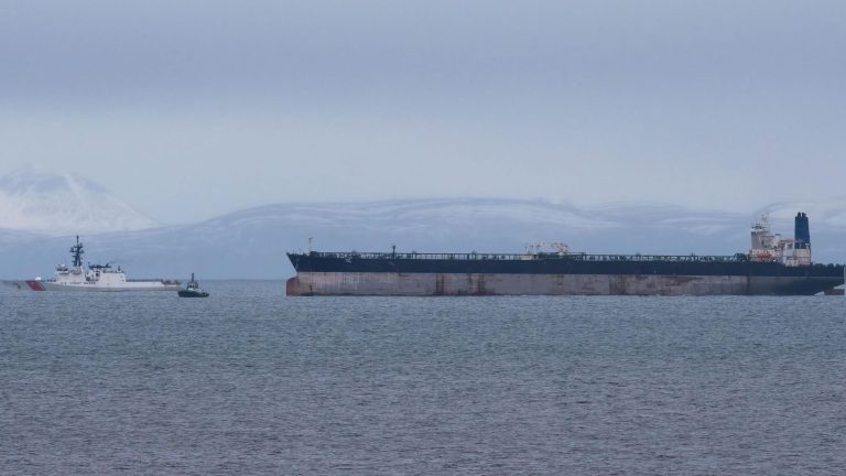 Seized oil tanker Marinera by US spotted in Scotland
